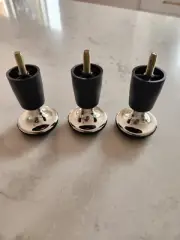 3/8" Thread BED BASE / ENSEMBLE BASE LEG LEGS X 6 BED GLIDE. 4" HEIGHT.