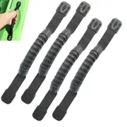 4X Rubber Boat Luggage Side Mount Carry Handles Fitting for Kayak Canoe Boat