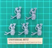 Empire Knights Knight Heads x 5 G Champ Matching Warhammer Sigmar RARE OOP D8 A