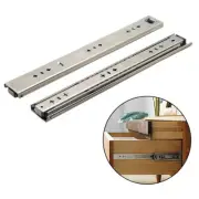Bottom Drawer Track Three-Section Buffer And Damping Slide Rail Home Accessories