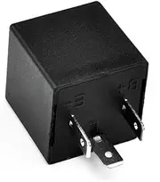 [Car Parts] Universal Adjustable Electronic LED Flasher Relay 12V for Car Motorcycle Turn Signal Indicator Light CF13 [Easy to Replace]