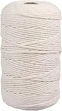 OHPHCALL Twisted Macrame Cord Braided Rope for DIY Plant Hangers and Craft Projects Soft and Durable String for Creative Home Decor
