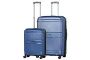 Volair Zurich Hardside 2 Piece Spinner Suitcase Set Large & Cabin Navy