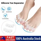 Silicone Gel Bunion Corrector Toe Separator Spreader Pain Relief Hallux Valgus~