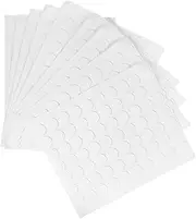 ABOOFAN 20 Pack Self-Adhesive Circle Stickers: Strong Double-Sided Adhesive Pads for Labeling Decor Repair No Marks Discreet for Home Office