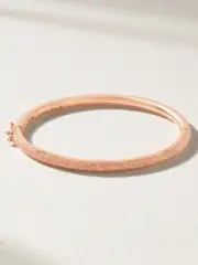 [Carolina Bucci] Carolina Bucci - Florentine 18-karat Rose Gold Bangle - M M Gold