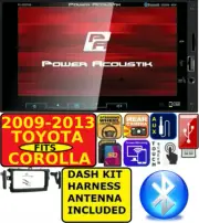 FITS 2009-13 TOYOTA COROLLA BLUETOOTH SCREEN MIRROR USB SD AUX CAR RADIO STEREO (for: Toyota)