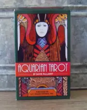 Aquarian Tarot by David Palladini 78 Card Deck w/ Guidebook - Authentic - Sealed