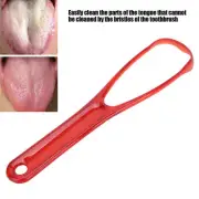 Portable Tongue Scraper Mouth Hygiene Tongue Coating Cleaning Brush Oral Care