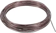 uxcell 1mm Bonsai Training Wire, 1 Roll Floral Wire Stems Anodized Aluminum Tree Wire 32.8 Feet Total for Gardening Branch Fixing, Brown