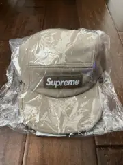 Supreme FW24 Goretex Windstopper Earflap Camp Cap Taupe One Size New IN HAND