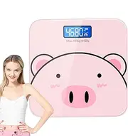 Accurate Scales for Body Weight | Smart Accurate Bathroom Scale Digital Weight Scale,USB Charging Weighing Scale Cartoon Automatic Body Scale for Men