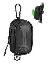 Dog Poop Bag Holder for All Leashes,Hand Free Doggie Waste Bag Dispenser Black