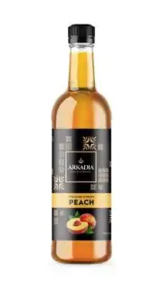 Arkadia Premium Flavoured Peach Sweet Syrup, 750ml