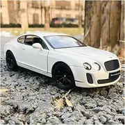 Scale Finished Model Car 1:24 Scale for Bentley Continental GT Simulation Alloy Car Model Diecast Metal Vehicle Decoration Die-cast Vehicle