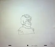 The Pebbles and Bamm-Bamm Show 1971 Production Hand Drawn Pencil
