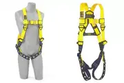3M DBI-SALA Delta 1102000 Vest Style Harness, Back D-Ring, Tongue Buckle...