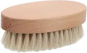 GALPADA Horsehair Shoe Brush with Wooden Handle Soft Bristles for Polishing and Cleaning Boots Dusting and Shining Shoes Durable Brush for Versatile Use