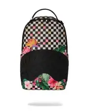 Sprayground Rodeo Drive BackpackNew Black Large Bookbag Checkered School Bag