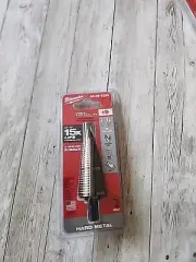 Milwaukee 48-89-9289 7/8 in. to 1-1/8 in. #9 Cobalt Step Drill Bit NEW