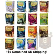 100 Dragon Shield Matte Deck Protector Sleeves Standard Card Size 63mm x 88mm