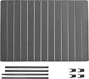 Folding Cart Table Top | Folding Table Plate Aluminum Alloy Board | Camping Desktop Attachment Utility Accessories for Outdoor Picnics Food Prep Meals Barbecue