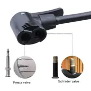 Bicycle Bike Cycle Tyre Tube Presta Dual Head Air Pump Adapter Valve