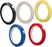 Kisangel Violin Accessories 5pcs Fretboard Tape Note Positioning Stickers Colorful Easy to Apply for Beginners Professionals