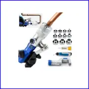 Aluminum Hydraulic Swaging Tool Kit for Copper and Soft Tubes - 11-Piece Set