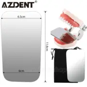 Dental 2 Sides Photo Mirror Reflector Intra Oral Glass Occlusion Surface Middle