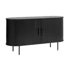 Modern Furniture NOLA Sideboard Buffet 140cm - Black Ash