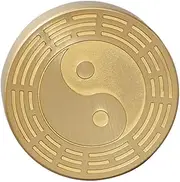 Brass Paper Weight Chinese Calligraphy Paperweight Present for Art Lovers