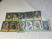 1977 Star Wars Series 1 Complete Sticker Set #1 - 11 Luke Skywalker -excellent