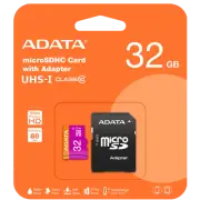 ADATA 32GB Premier microSDHC / SDXC UHS-I Class 10 Memory Card with Adapter