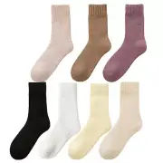3 Pairs Womens Winter Warm Thermal Lambs Wool Merino Heavy Duty Boot Socks