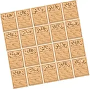 SEWACC 100pcs Mini Manilla Envelopes Decorative Packets Reusable Coin Envelopes Small Storage Resealable Closure for Vegetable Seeds