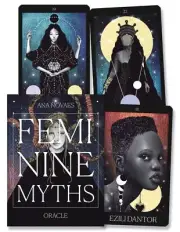 FEMININE MYTHS ORACLE CARDS Kit Card Deck Book Tarot Boxed Set magic magick