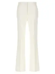 [Sportmax] Sportmax-Pontida Pantaloni Bianco-Donna XS