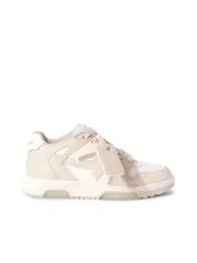 Off White Arrows Motif Leather Sneakers