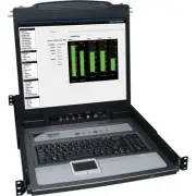 Eaton Tripp Lite Series NetDirector 8-Port 1U Rack-Mount Console KVM Switch with