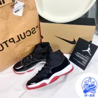 在飛比找蝦皮購物優惠-AIR JORDAN 11 BRED 黑紅 喬丹11代 男女