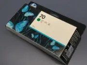 HP 70 C9457A GREEN Ink Cartridge DesignJet Z3100 Z3200 EXPIRED