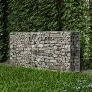 Garden Retaining Wall Fence Steel Gabion Basket Outdoor Landscape Stone Barrier