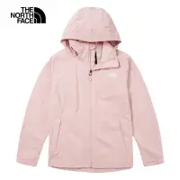 在飛比找Yahoo奇摩購物中心優惠-【The North Face 官方旗艦】北面女款粉色拼接防