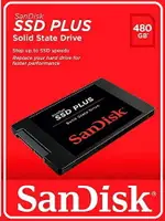 SANDISK SDSSDA-480G-G26 PLUS 升級版 480G 2.5吋7MM固態硬碟