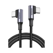 UGREEN 90° USB-C to 90° Angled USB-C Braided Cable (1M)