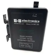 B&B Electronics IASW5P Ethernet Switch 5 Port 10/100, Voltage: 9-30VDC, 500mA