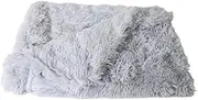 GRIRIW Blanket Plush Mat for Cats Dogs Lightweight Portable Design Prevents Cold for Travel