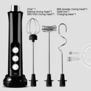 Electric Handheld Milk Frother and Egg Beater Mixer Tool