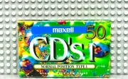 MAXELL CD'S I VS. III 50 TYPE I BLANK CASSETTE TAPE (1) (SEALED)